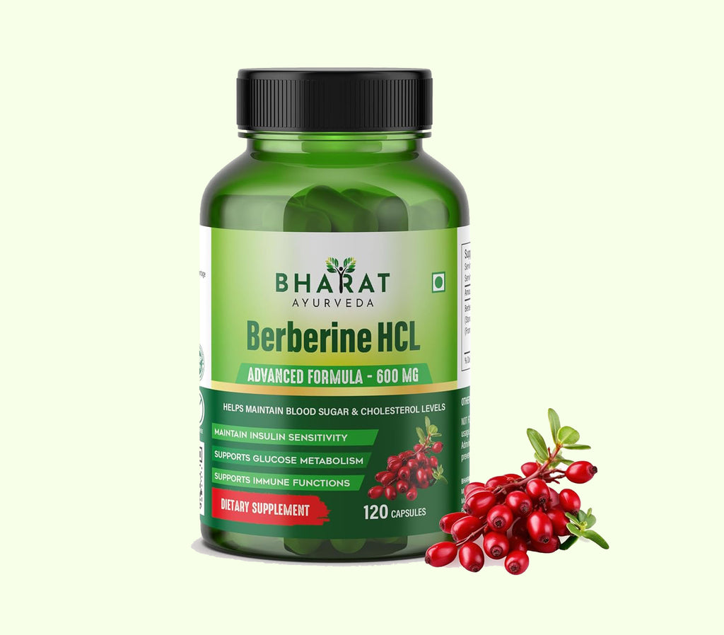 Berberine HCL 600mg (120 Capsules)