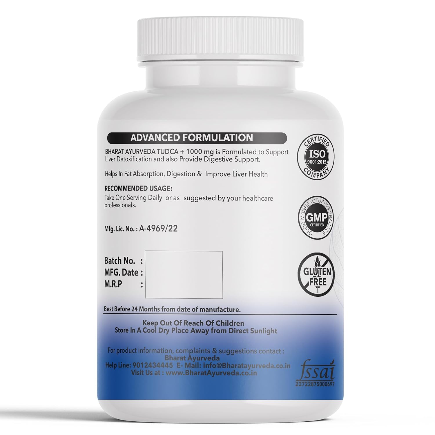Tudca 1000mg - Liver Supplement