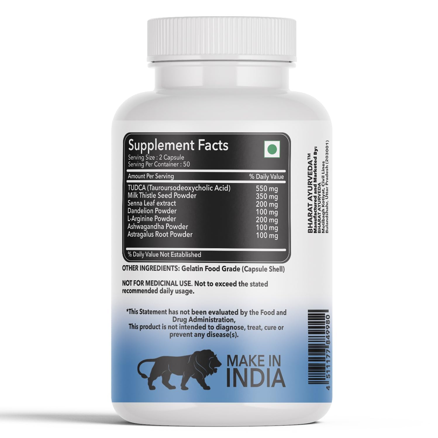 Tudca - Liver Supplement (100 Capsules)