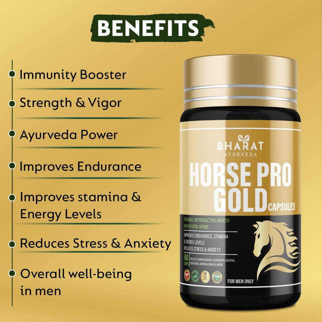 Horse Pro Gold Capsules  with Oil