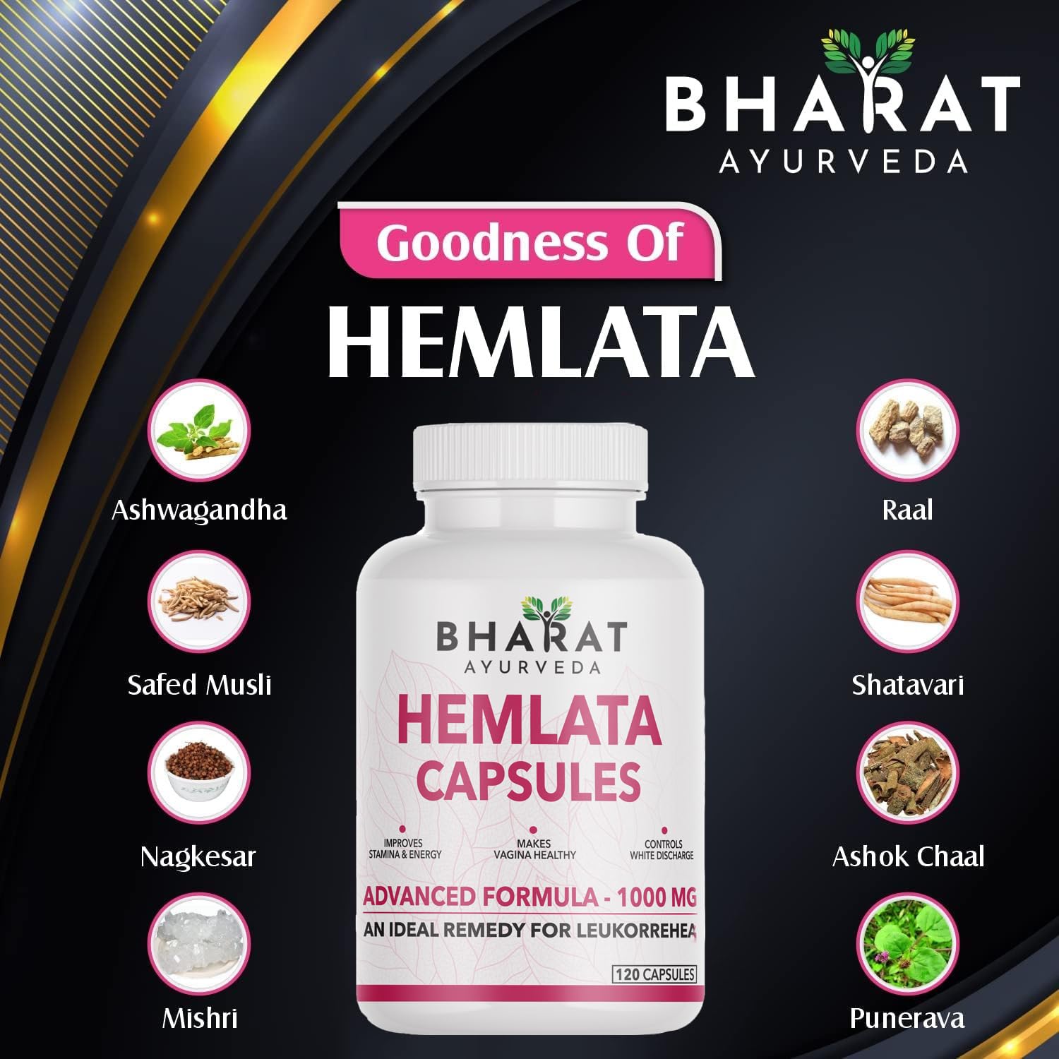 Hemlata Capsules For Leukorrehea