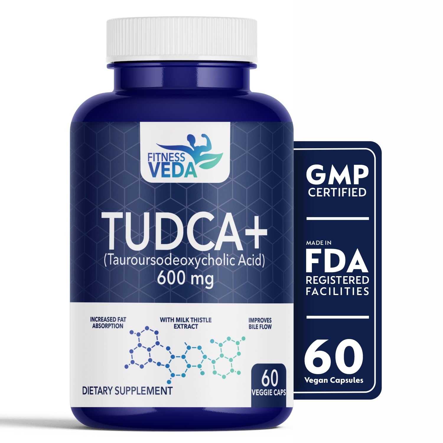 FitnessVeda Tudca+ 600MG