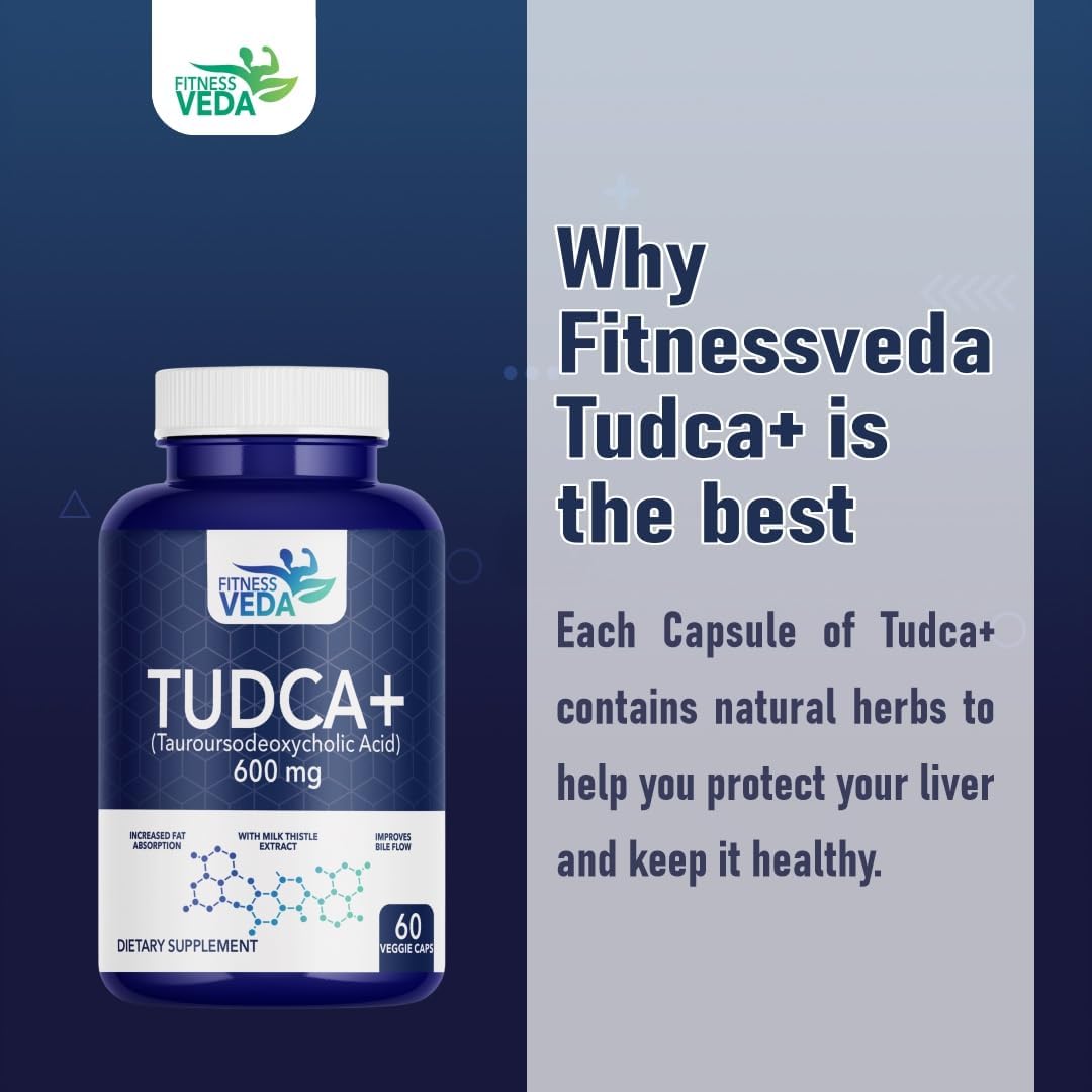 FitnessVeda Tudca+ 600MG