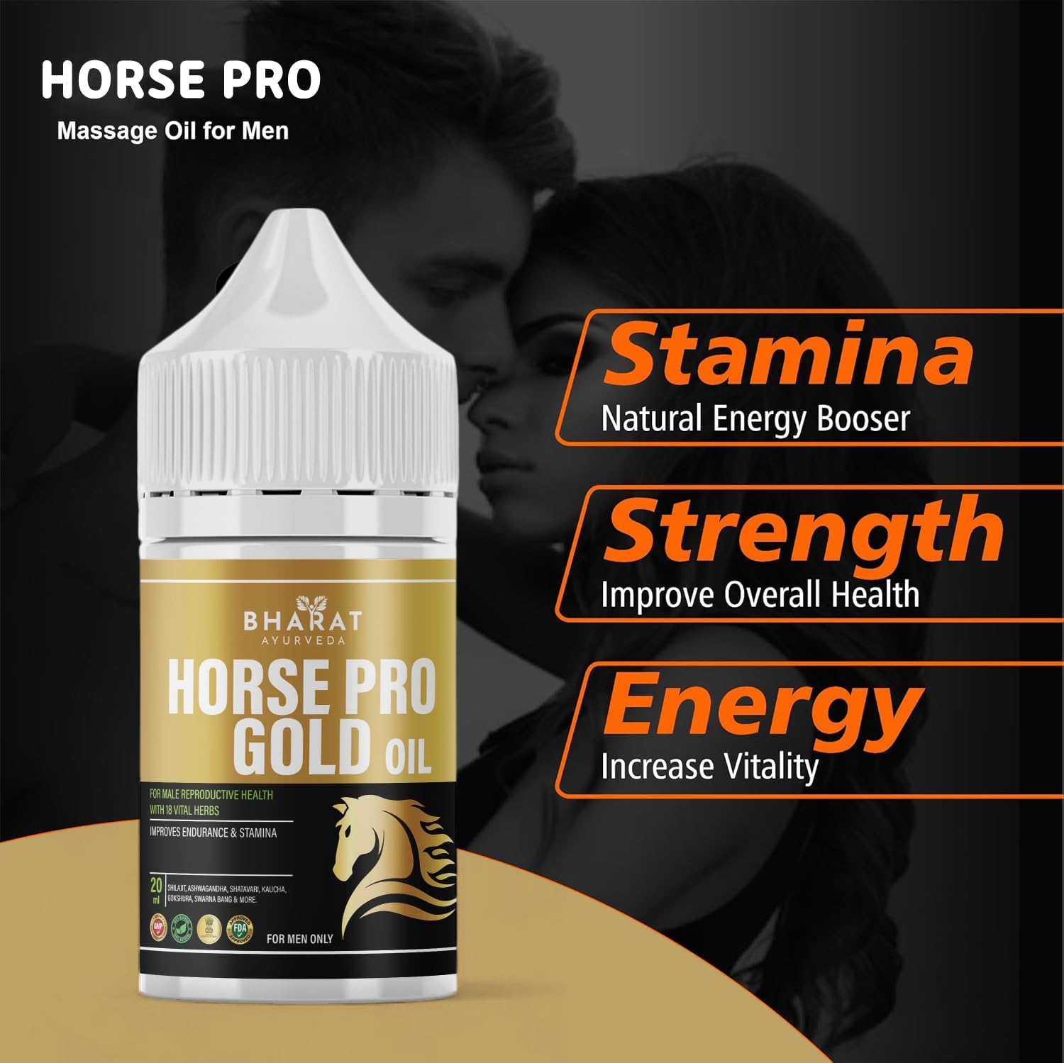 Horse Pro Gold Oil (30 ML)
