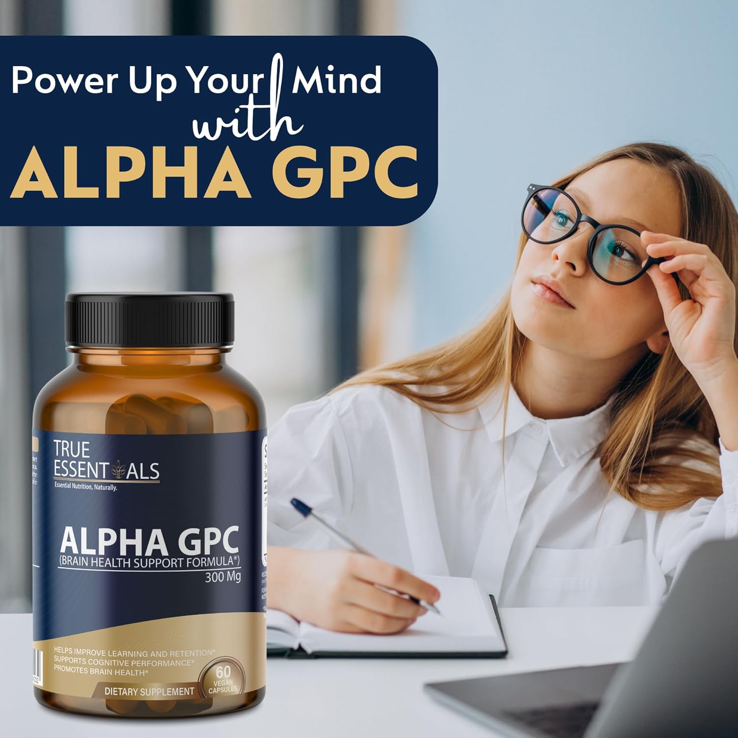 Alpha GPC 300mg 60 Capsules