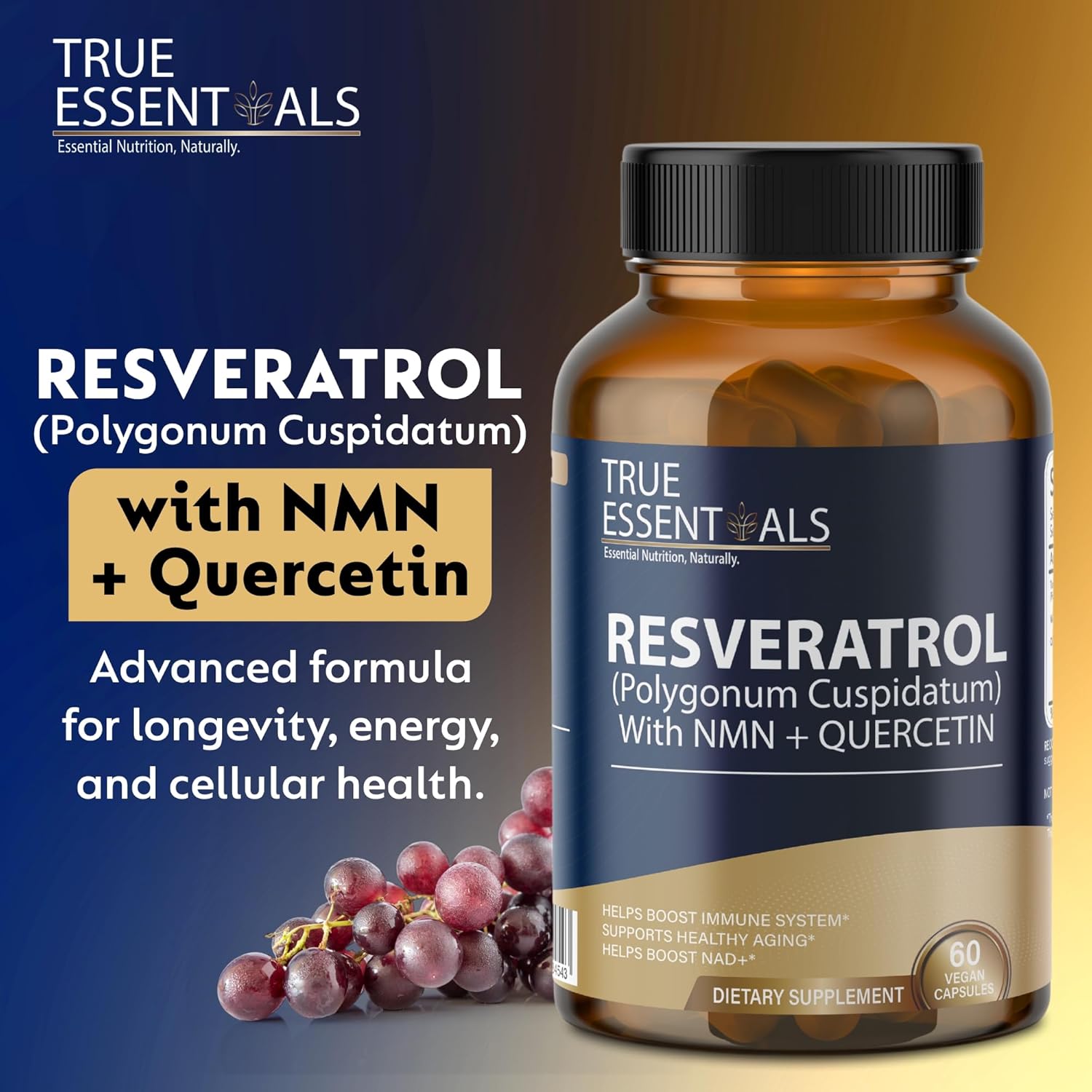 Trans Resveratrol 99.9% Pure 500mg