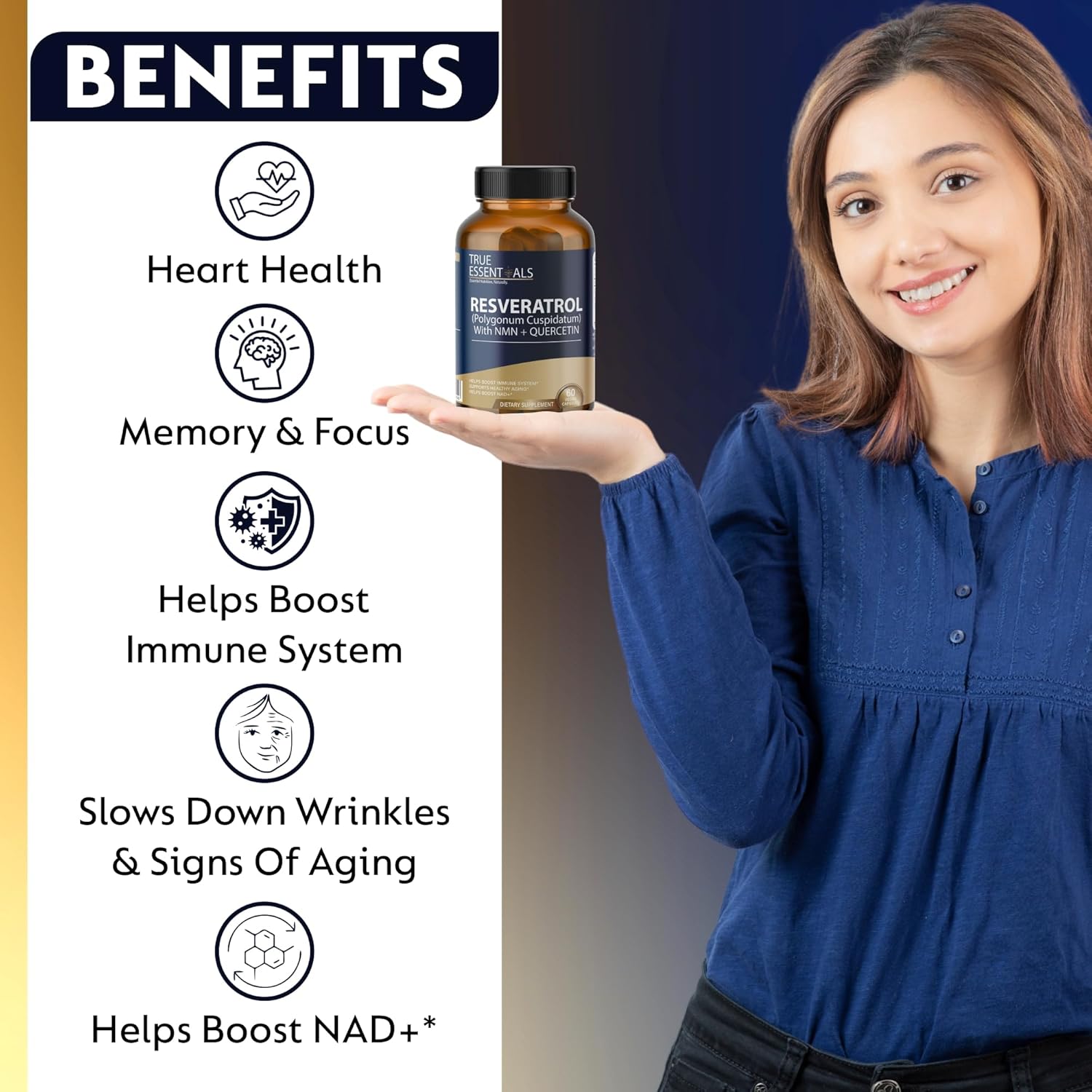 Trans Resveratrol 99.9% Pure 500mg